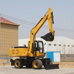 China Gemaakt Bouwmachines <span class=keywords><strong>13</strong></span> <span class=keywords><strong>Ton</strong></span> Wiel Graafmachine Hydraulische Wiel Graafmachine 4 <span class=keywords><strong>Wheel</strong></span> Drive Graafmachine - Product Image 2