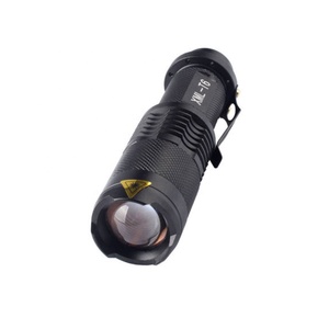 Мощный водонепроницаемый аварийный Быстрый трек Камуфляжный Мини Тактический перезаряжаемый Лучший светодиодный фонарик 18650 - Product Image 6