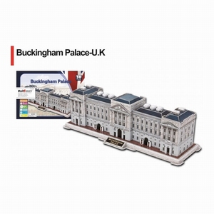 Buckingham Palace 3D bricolage papier Jigsaw Puzzle modèle Kit d'artisanat éducatif pour enfants et adultes amusant jeu <span class=keywords><strong>de</strong></span> construction <span class=keywords><strong>de</strong></span> Londres - Product Image 2
