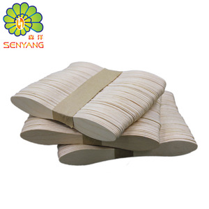 Petite cuillère en bambou écologique couverts biodégradable jetable logo personnalisé imprimé <span class=keywords><strong>mini</strong></span> cuillère à crème glacée en bois - Product Image 5
