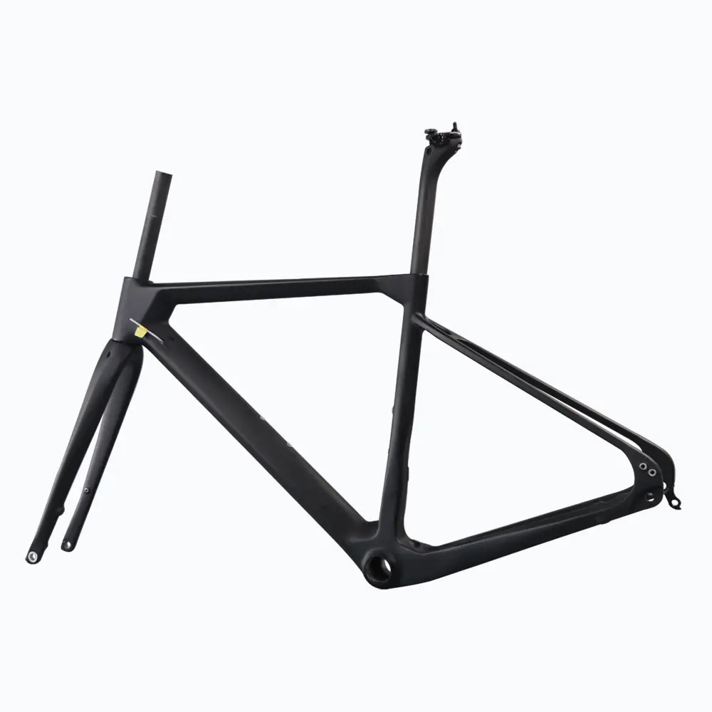 ICAN легкая развернутая плоская крепежная рама из углеродного волокна для дорожного/горного велосипеда/CX