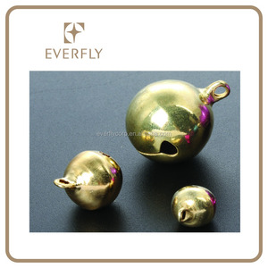 Mejor venta de color rosa pequeños cascabeles, plated mental cascabeles, jingle bell decoración cinta - Product Image 3