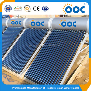 Verde Sistema Controlador de Tubo De Calor A Presión Calentador de Agua Solar Compacto Con Térmica Géiser - Product Image 2