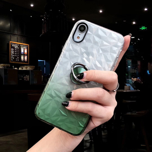 Per <span class=keywords><strong>iPhone</strong></span> 14 13 XR <span class=keywords><strong>XS</strong></span> X Max smartphone custodia con <span class=keywords><strong>Cover</strong></span> posteriore per telefono con diamanti morbidi con supporto ad anello - Product Image 2