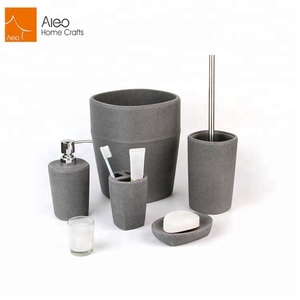 Chine produits home decor polyresin salle de bains accessoires set accessoires - Product Image 1