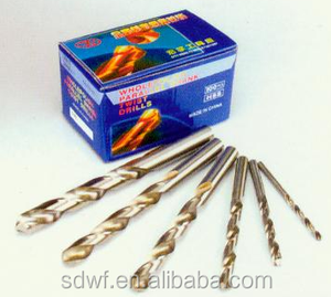 WF Principalmente para la perforación <span class=keywords><strong>de</strong></span> metal, mango cilíndrico, <span class=keywords><strong>de</strong></span> <span class=keywords><strong>oro</strong></span> recubierto <span class=keywords><strong>de</strong></span> tierra llena HSS twist drill bit - Product Image 3