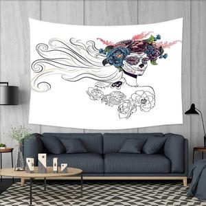 Dairui Gothic tấm thảm trong tưởng tượng phong cách phép thuật tâm linh năm sao biểu tượng và nến nghệ thuật treo tường trang trí - Product Image 4