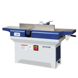 STR Plaina De Madeira 12 "Heavy Duty Manual Thickenesser Tabela Jointer Máquina De Superfície De Trabalho Com Cabeça De Cortador De Espiral