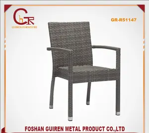 2017 Çin açık mobilya üreticisi rattan sandalye