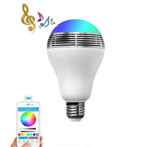 Bóng Đèn LED Thông Minh E27 BT Ứng Dụng Điều Khiển Âm Nhạc Loa Âm Thanh Đèn RGB Thay Đổi Màu RGB Đèn Led Nhạc Không Dây Thông Minh - Product Image 2