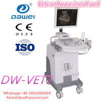 Venta al por mayor de fábrica, animales pequeños, hospital, Trolly, veterinaria, ultrasonido, serie DAWEI VET