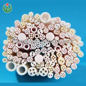 High temperature refractory insulation porous multi-bore alumina ceramic tube