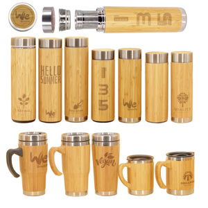 GS07 — <span class=keywords><strong>infuseur</strong></span> en <span class=keywords><strong>verre</strong></span> borosilicate avec couvercle en bambou, 480ML, 100% sans BPA, <span class=keywords><strong>bouteille</strong></span> à thé à Double paroi - Product Image 5