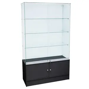 China manufacturer glass display cases for retail displays