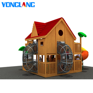 Nuevo Sistema <span class=keywords><strong>de</strong></span> Juego Infantil Yonglang YL-M038, Multifuncional, <span class=keywords><strong>de</strong></span> Acero Galvanizado y Madera, para Exteriores, para <span class=keywords><strong>4</strong></span> Niños, <span class=keywords><strong>de</strong></span> 2 Años, 500 kg - Product Image 2
