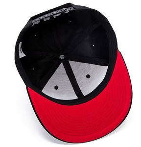 6 bordo piatto fabbrica rosso in vendita ingrosso underbrim su misura snapback tappi nuova <span class=keywords><strong>er</strong></span> - Product Image 3