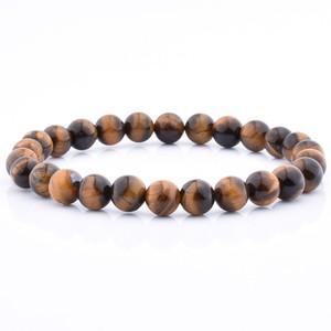High Quality Hot Sell Fashion 8Mm Hematite Beaded <strong>Bracelets</strong> for Men <strong>Stretch</strong> <strong>Silver</strong> Bead <strong>Bracelet</strong> for Men - Product Image 6