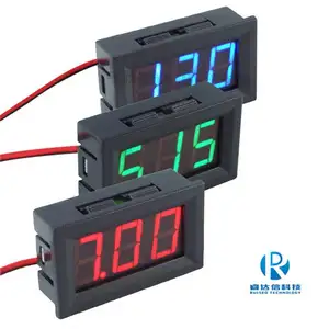 0.56 polegadas LED de controle Digital DC voltage meter DC4.5V-30.0V