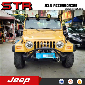 Alta calidad 4x4 barra parachoques delantero para jeep wrangler jk en Los Estados Unidos - Product Image 5