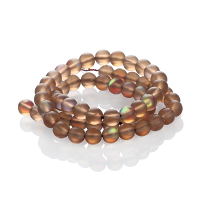 Cuentas de <span class=keywords><strong>Aurora</strong></span> <span class=keywords><strong>Boreal</strong></span> <span class=keywords><strong>Azul</strong></span> Claro, Cuentas de Cristal Mate, Cuentas al por Mayor - Product Image 5