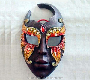 8 pulgadas sexy lady máscaras <span class=keywords><strong>de</strong></span> resina decoración <span class=keywords><strong>de</strong></span> <span class=keywords><strong>la</strong></span> pared - Product Image 2