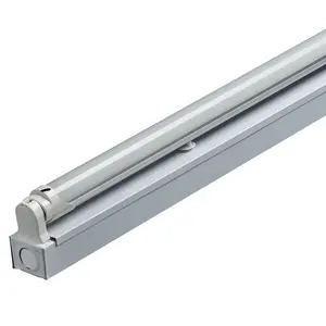 T8 double tube luminaire fabricant vente directe tube lumière 18-19 w pack d'urgence t8 tube luminaire