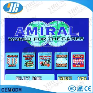 Amiral 핫스팟 5 1 (CGA) 슬롯 게임 보드 고품질 카지노 게임 PCB