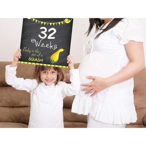 Mon Doux Bébé Vous serez Hebdomadaire <span class=keywords><strong>Grossesse</strong></span> Mise À Jour Accessoires Photo-35 Cartes Inclus - Product Image 3