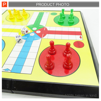 Juego de Mesa de Ludo Plegable Inteligente de Plástico EPT, Venta Caliente, Tableros de Juego al por Mayor, Diseño Personalizado, Juego de Mesa de Ludo para Niños