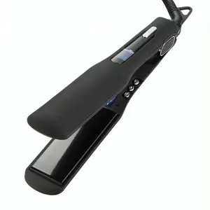 Coreano dei genii di larghezza in ceramica Tormalina Ionico 450 F LCD abbagliata flat iron raddrizzatore dei capelli