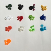 13 couleurs pour le bouton Gameboy pour le remplacement des boutons Game Boy DMG Set Repair