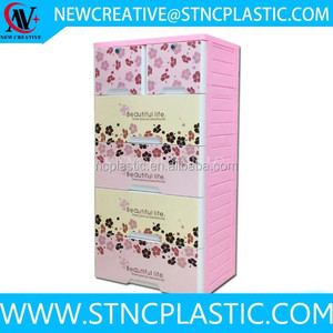 Wholesale Organizer Transparent Cabinet <strong>Plastic</strong> <strong>Stackable</strong> <strong>Drawers</strong> for Kids - Product Image 3