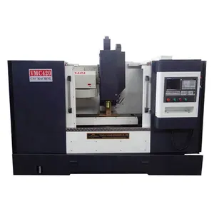 Vmc420 yüksek kalite 3 eksen dikey ucuz fiyat cnc vmc freze makinesi