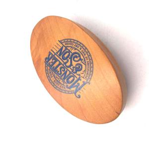 Custom Logo Men New Soft Hard Curved Boar Hair Brush Wooden Beard Comb Mustache Brush