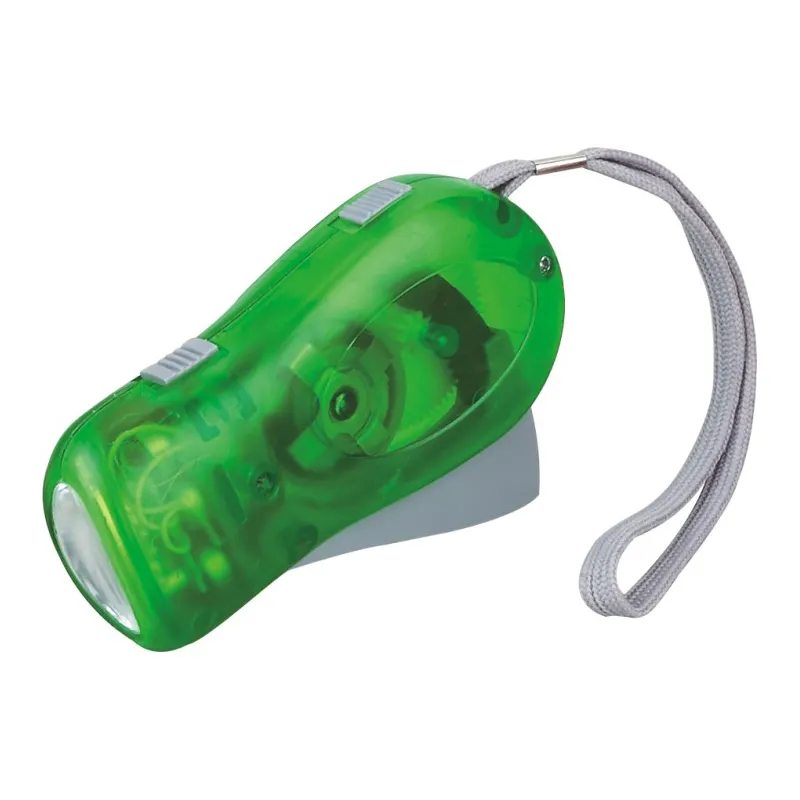Цветной пластиковый фонарик с перезаряжаемой батареей Abs Dynamo 3 светодиодный фонарик с ручкой