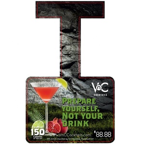 <span class=keywords><strong>POP</strong></span> siêu thị quảng cáo Kệ nhựa hiển thị wobbler 4 màu sắc Cmyk in khuyến mãi <span class=keywords><strong>talker</strong></span> - Product Image 3