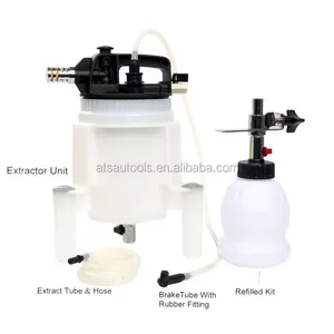 Pneumatische 2L Remvloeistof Extractor En 1L Remontluchter kit