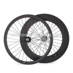 Carbono artes fijos ruedas 20/24 hoyos tubular 38 mm delantero 88 mm volver ciclo raza de ruedas de 23 mm ancho - Product Image 1