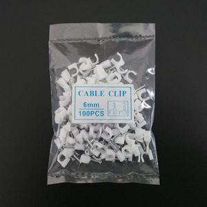 คลิปหนีบสายไฟแบบกลม PE คุณภาพดี - Product Image 4