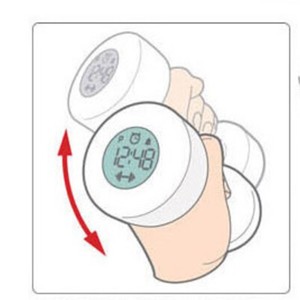 Đồng Hồ Báo Thức UCHOME Cho Tập Thể Hình, Đồng Hồ Kỹ Thuật Số Màu Đen Cầm Tay - Product Image 3