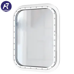 China Manufacturer Customized Ship Aluminum Portlight Porthole Light Trapezoid Fixed Window