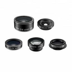 Nouvelles idées de produit objectif de caméra externe de téléphone portable professionnel kit 5 en 1 pour téléphone portable - Product Image 3