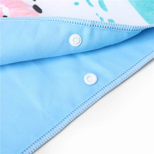 Poncho de Microfibra con Capucha para Adultos, de Secado Rápido, Sublimado con Impresión Digital, para Cambiarse en la Playa, Antiarena, ORM/ODM - Product Image 6