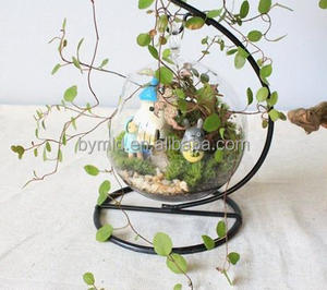 איכות גבוהה מודרני ברור כדור תלוי זכוכית vase <span class=keywords><strong>terrarium</strong></span> בתפזורת אוויר בתוך צמח פרח טרריום עבור עיצוב הבית ידידותי לסביבה - Product Image 5