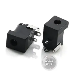 WNRE female DC Power Jack / Socket 3 pin DC Connector DC-005 1.3mm