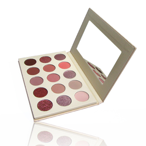 BeautyDom paleta de sombra de ojos 15 <span class=keywords><strong>colores</strong></span> altamente pigmentadas maquillaje sombra de ojos a prueba de agua caliente - Product Image 2