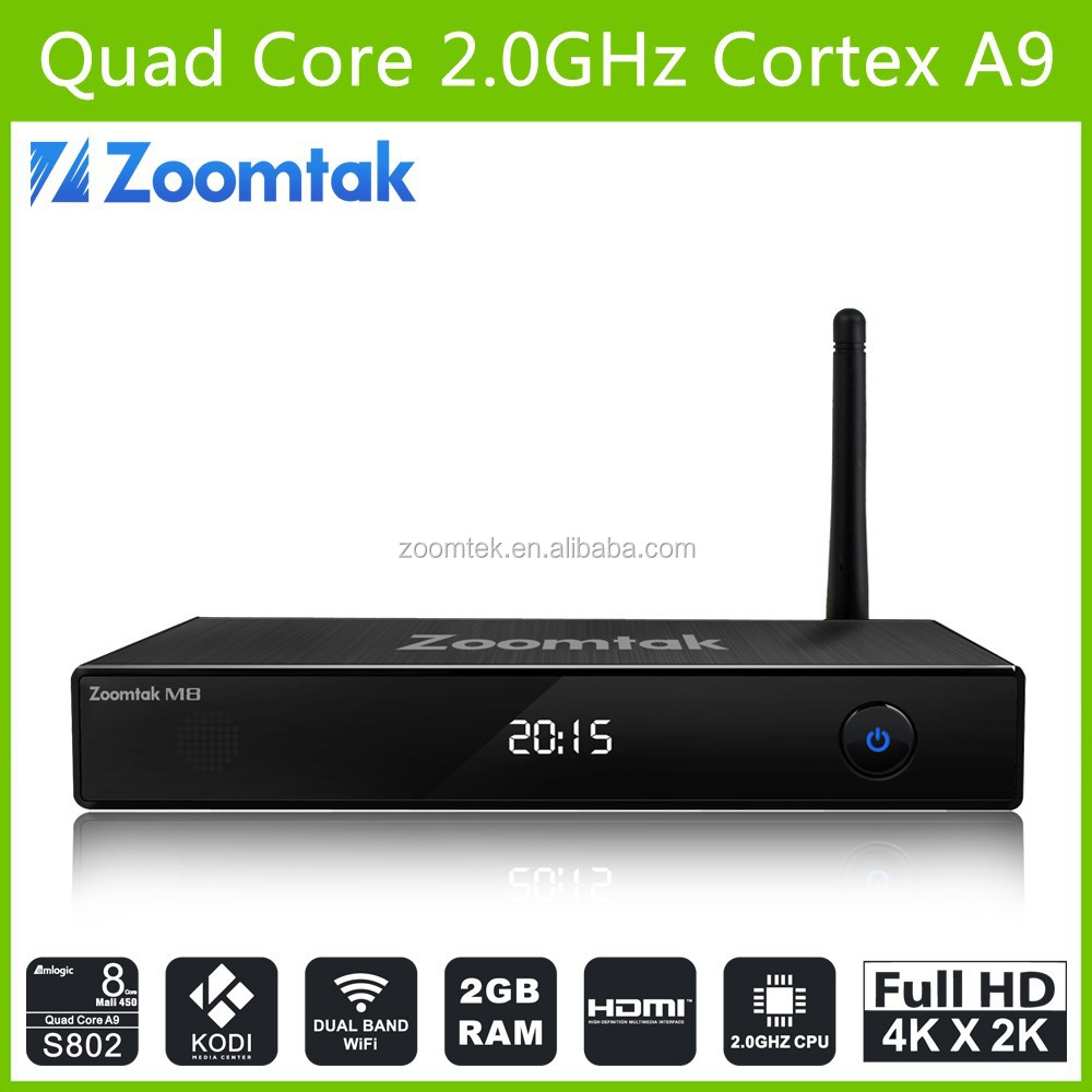 Amlogic S802 4 К m8 четырехъядерных процессоров андроид box tv 4.4 версия xbmc спутниковый ресивер