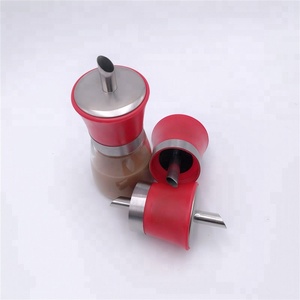 Cucina di Vetro di Oliva bottiglia di Olio in acciaio Dispenser <span class=keywords><strong>Aceto</strong></span> <span class=keywords><strong>e</strong></span> bottiglia Di Salsa di Soia per la Cucina - Product Image 2