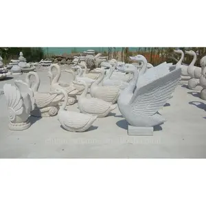 GAB499 гранитный сад статуя лебедя - Product Image 1