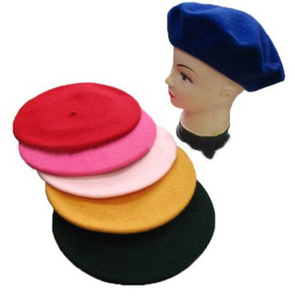 High Quality Custom Embroidered 100% Wool <strong>Beret</strong> Hat <strong>Berets</strong> <strong>for</strong> Sale <strong>Beret</strong> Hat Custom Embroidery 100% Wool Cap <strong>for</strong> <strong>Women</strong> - Product Image 4